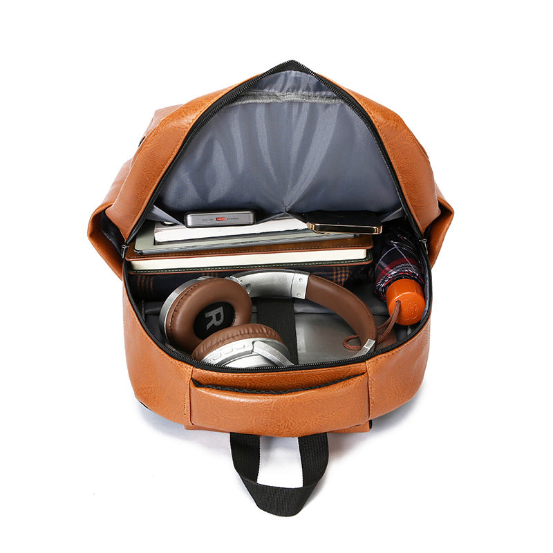 Men's High-grade Fashionable Simple Large Capacity Commuter Backpacks