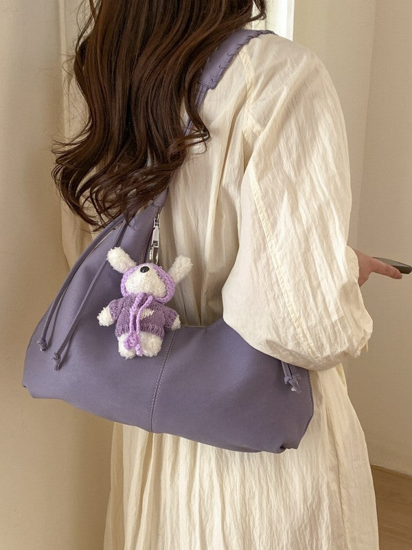 Women's Korean Style Fashion Large Capacity Summer Simple Underarm Bags