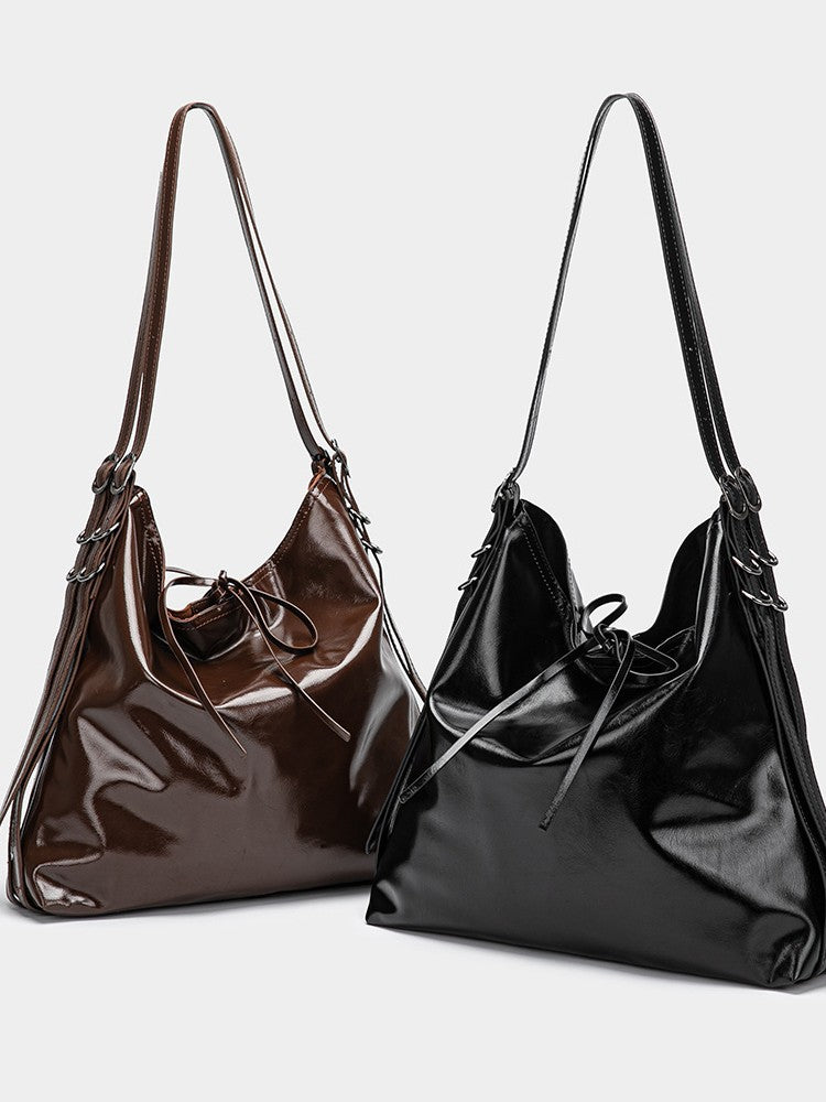 Women's Z Spring Trendy Series Decoration Large Capacity Bucket Bags