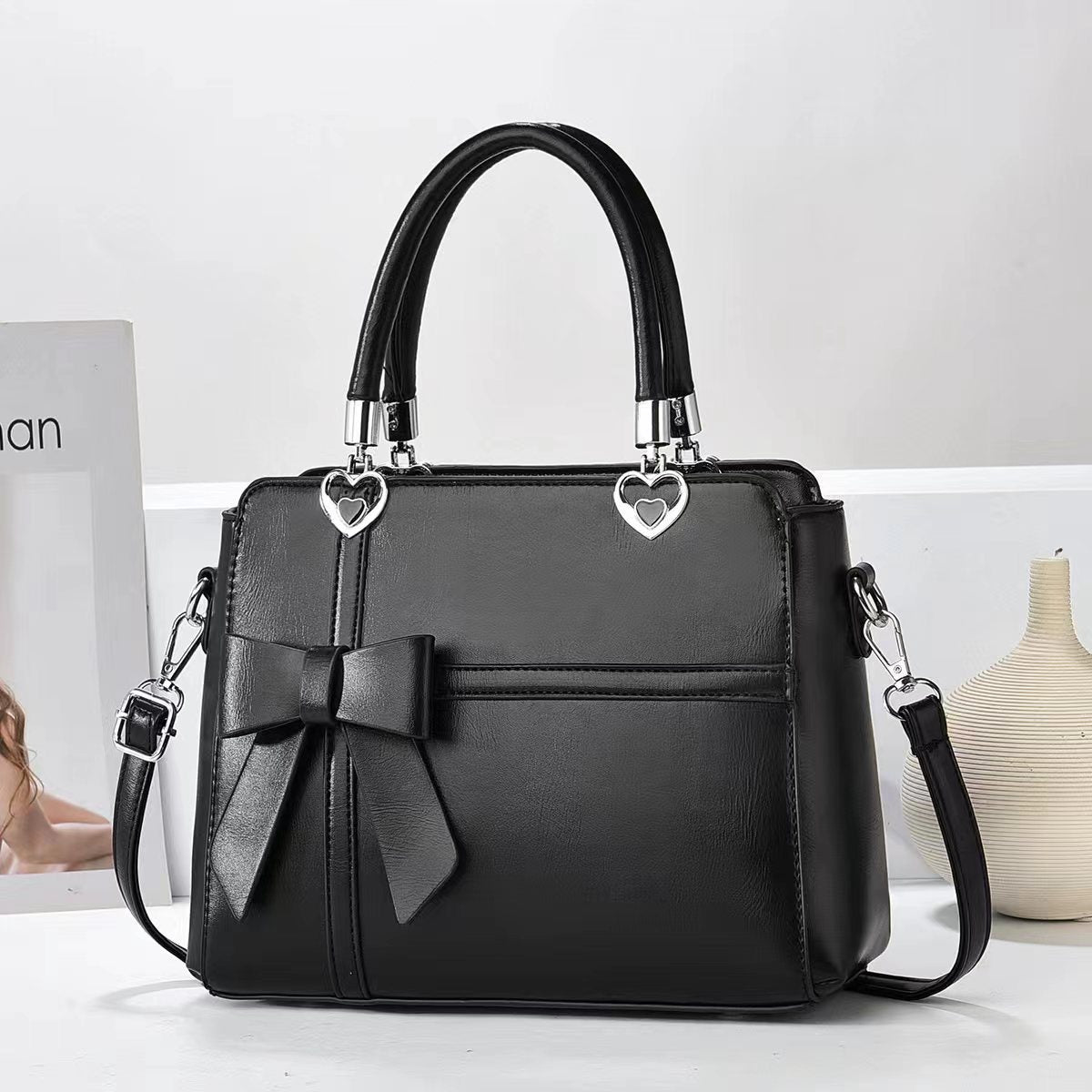 Women's Large Capacity Texture Mother One Piece Women's Shoulder Bag