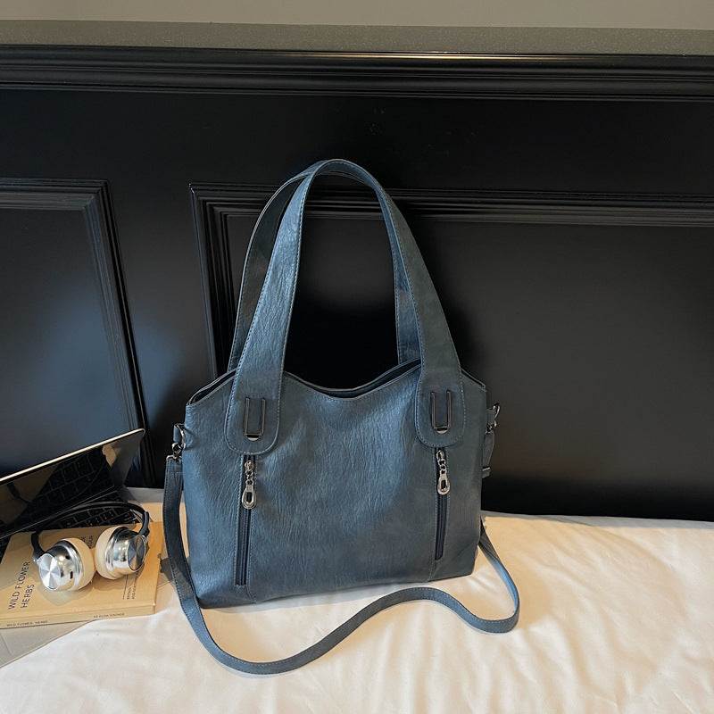 Women's Summer Fashion Large Capacity Totes Big Good-looking Shoulder Bags