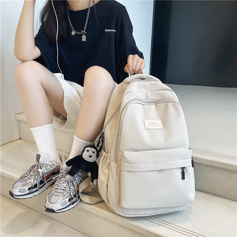 Female High College Junior Large Capacity Level Leisure Backpack