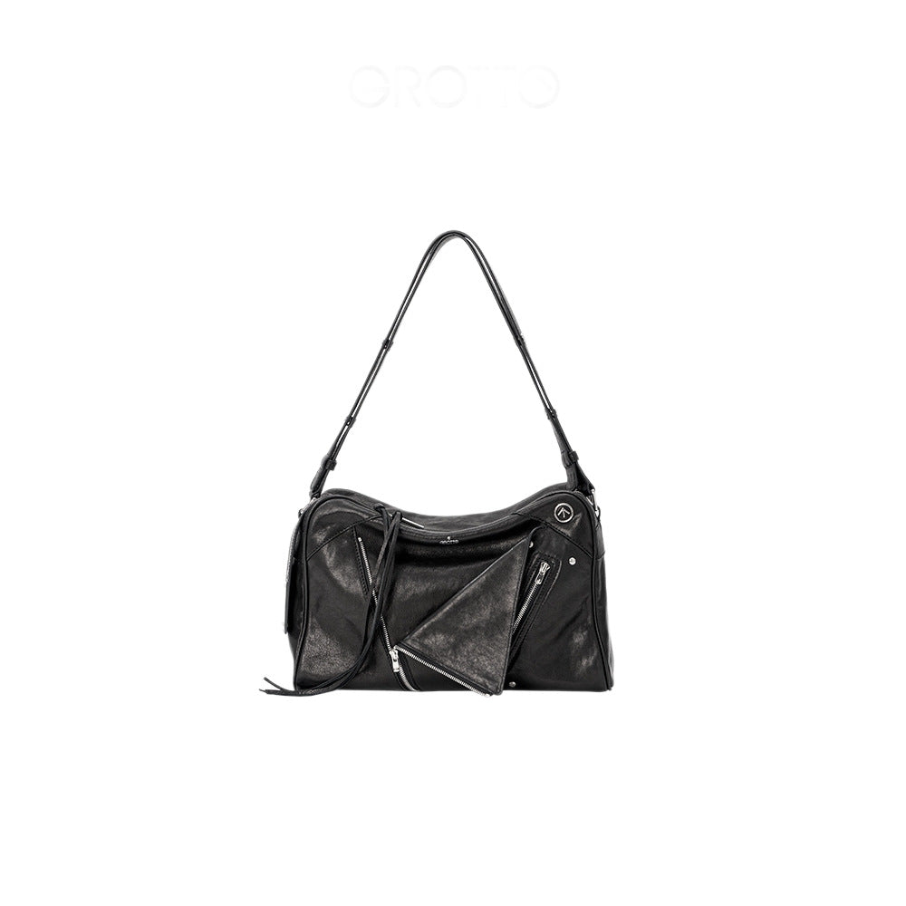 Fashion Elegant Le Bowling Sheepskin Commuter Women's Shoulder Bag