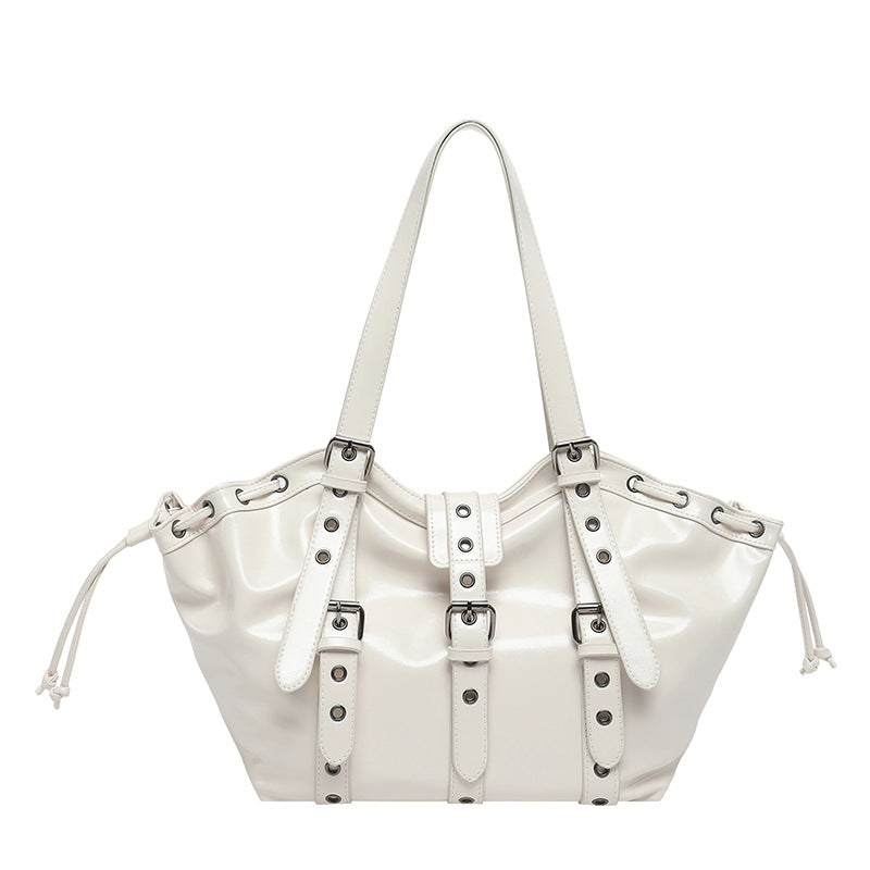 Women's Retro Large Capacity Spring Niche Commuter Women's Shoulder Bag