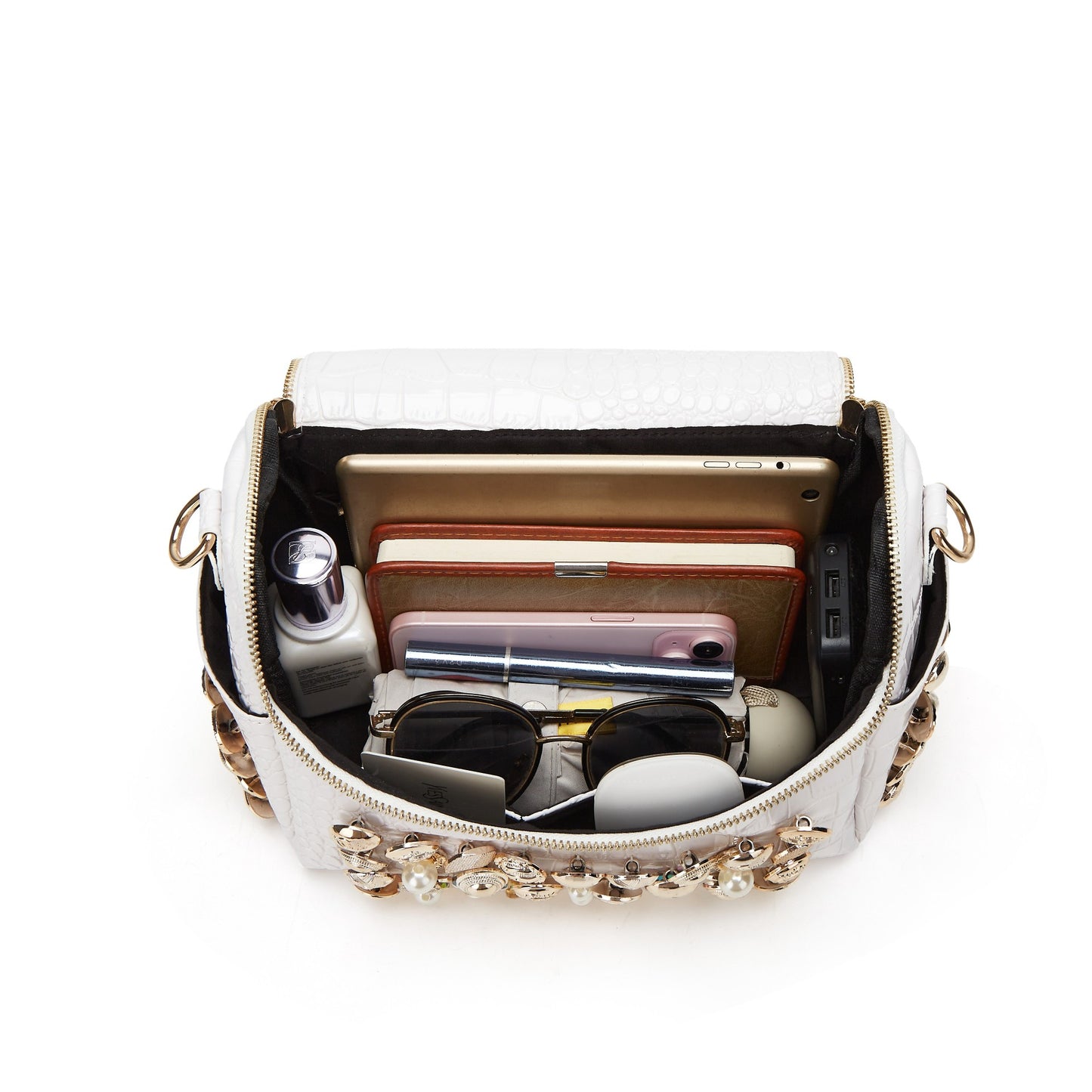 Women's Fashion Elegant Beaded Personalized Rhinestone Temperament Women's Handbag