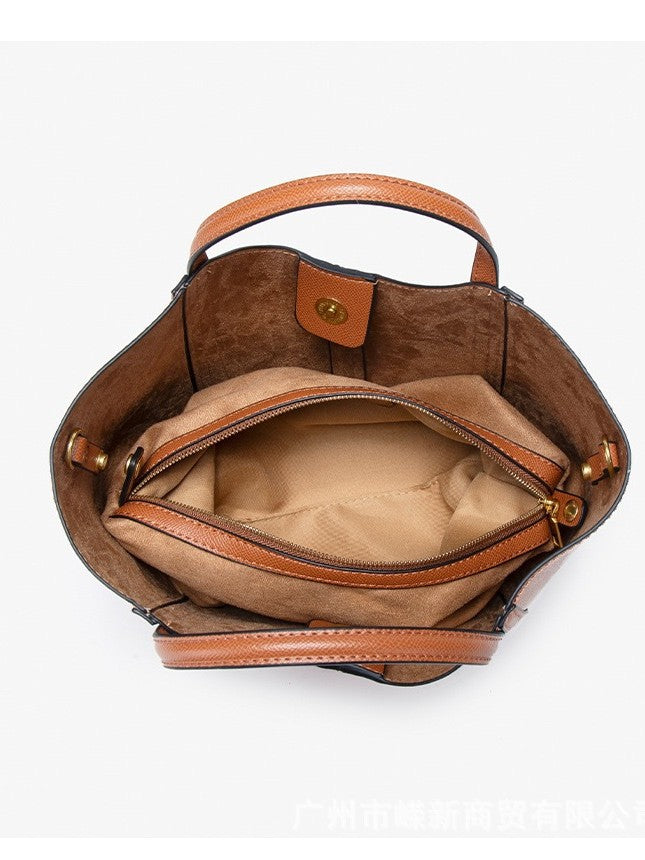 Women's Home Advanced Texture Vegetable Basket Versatile Tote Bag