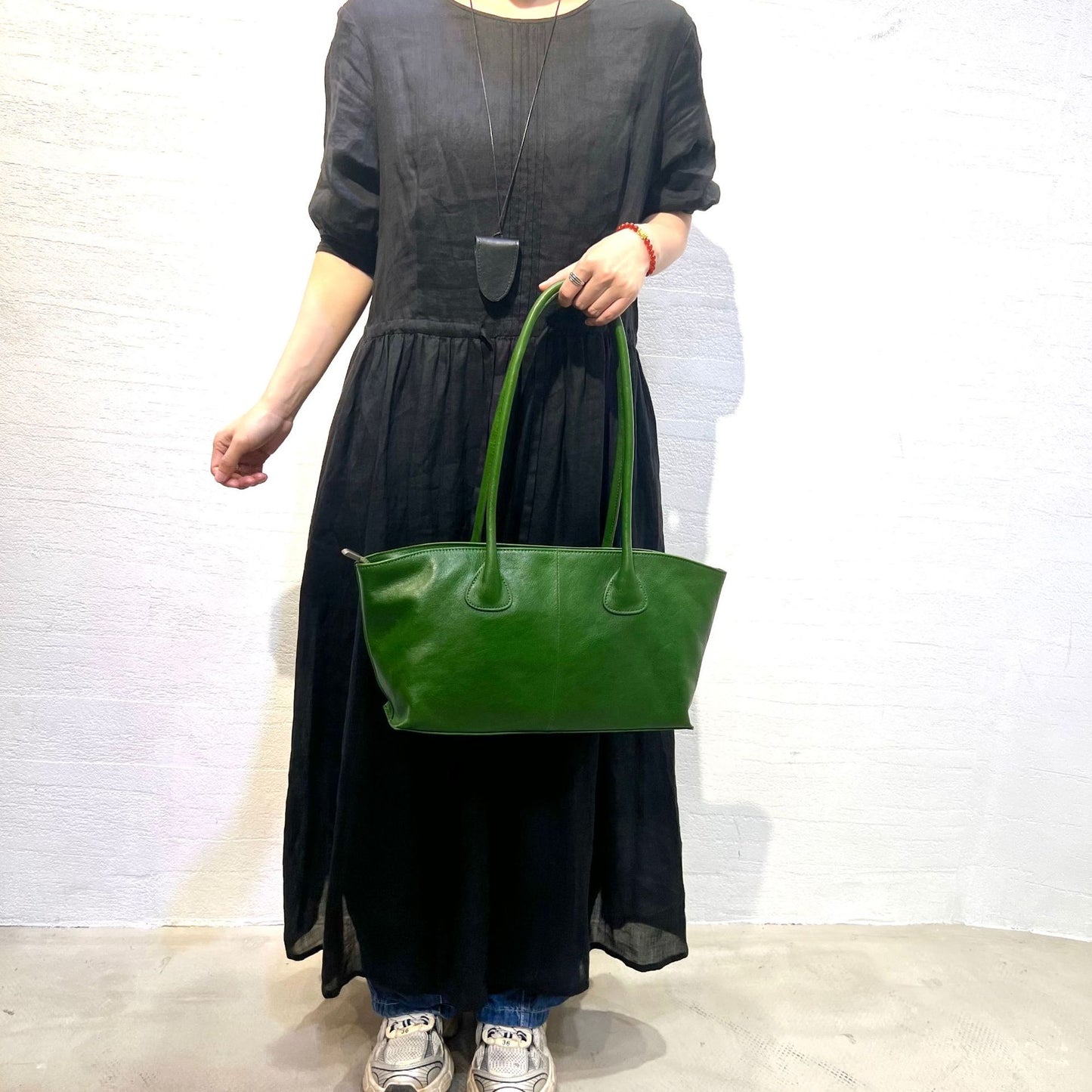 Women's Genuine Leather First Layer Vegetable Tanning Women's Shoulder Bag