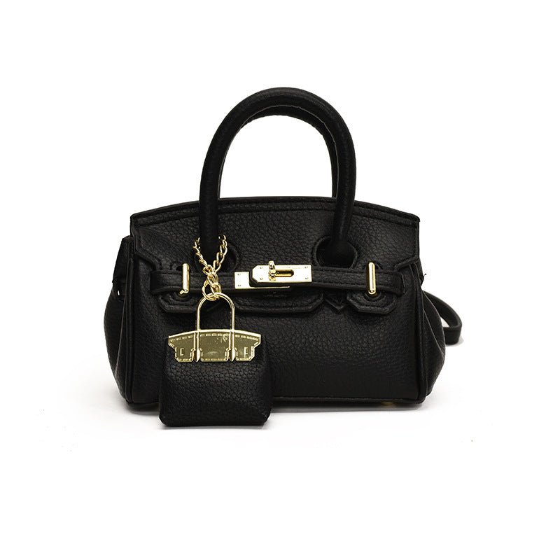 Women's Contrast Color Portable Design Large Capacity Women's Shoulder Bag