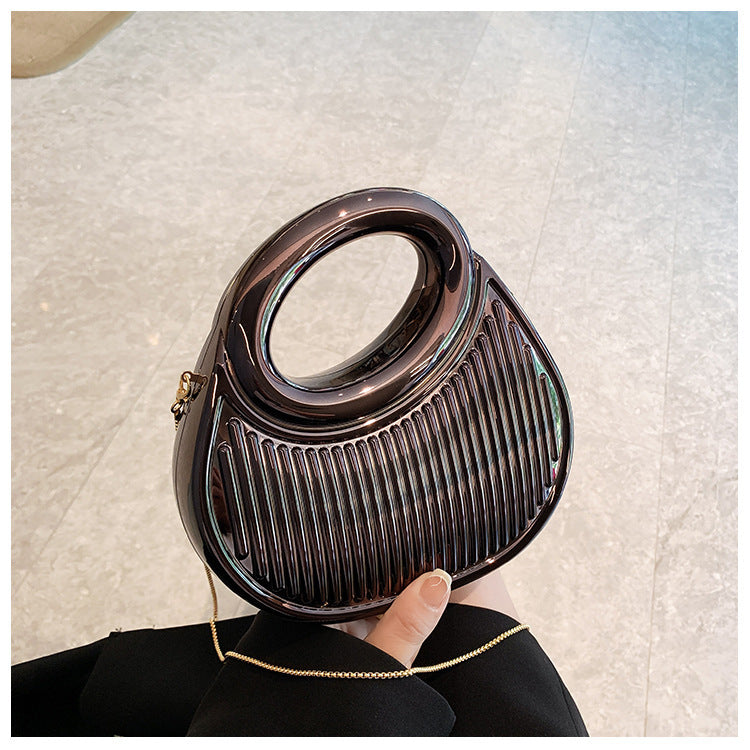 Women's Acrylic Fashion Box Dinner Clutch Women's Handbag