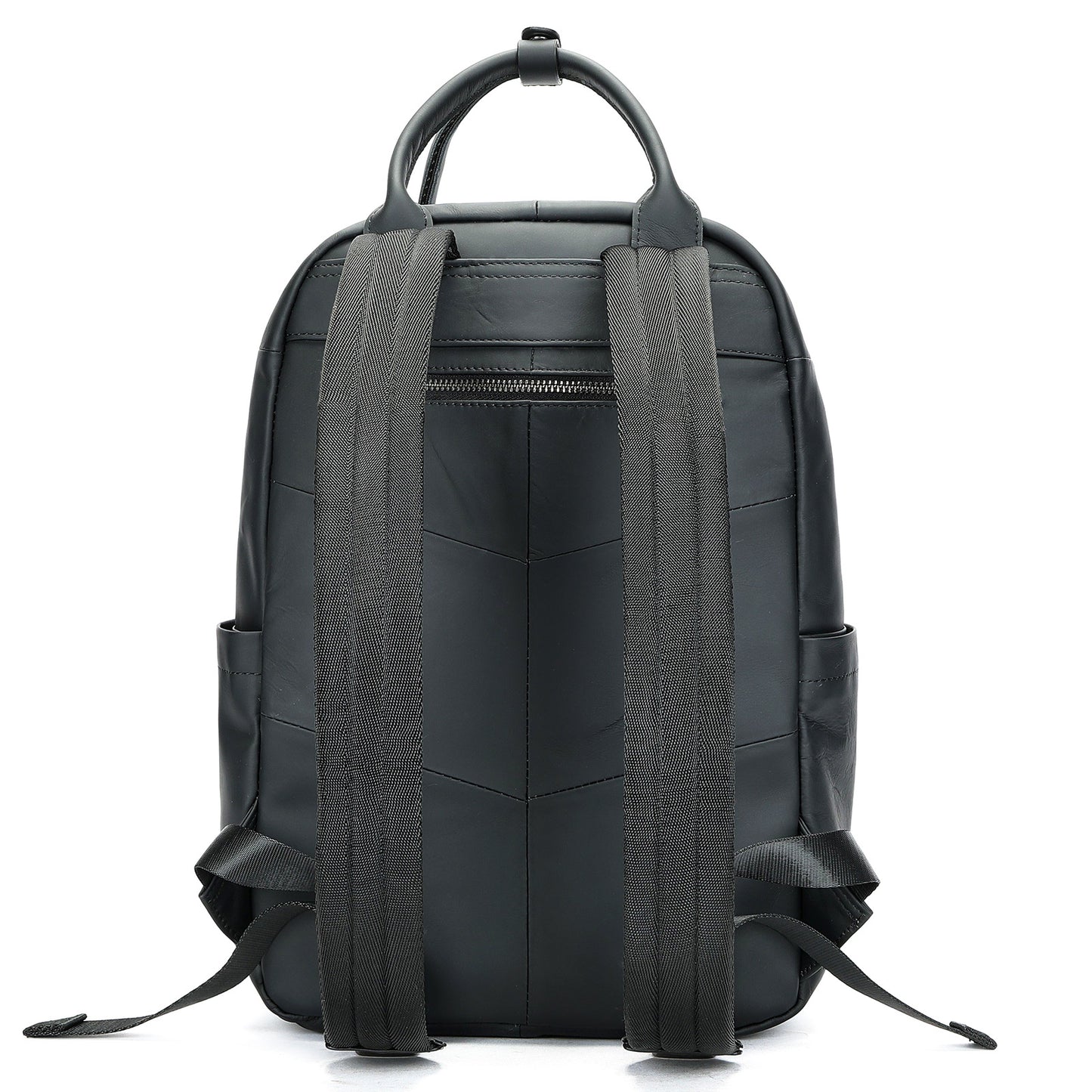 Men's Leather Commute First Layer Cowhide Computer Leisure Backpack