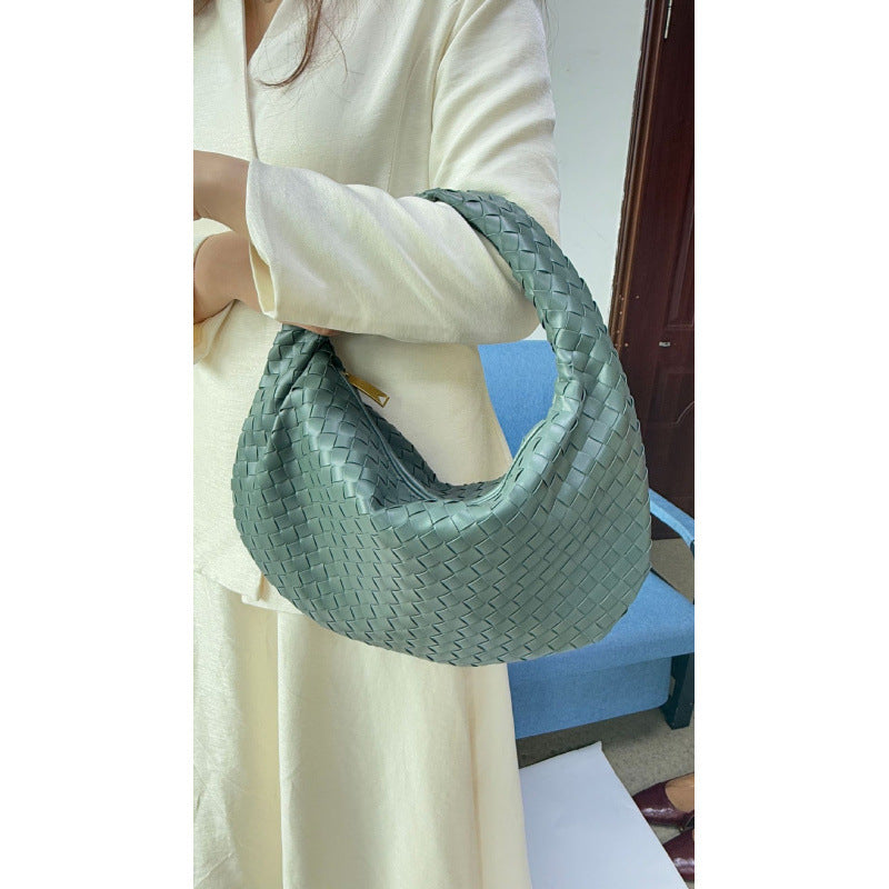 Knotted Woven Portable Underarm Fashion Large Bags