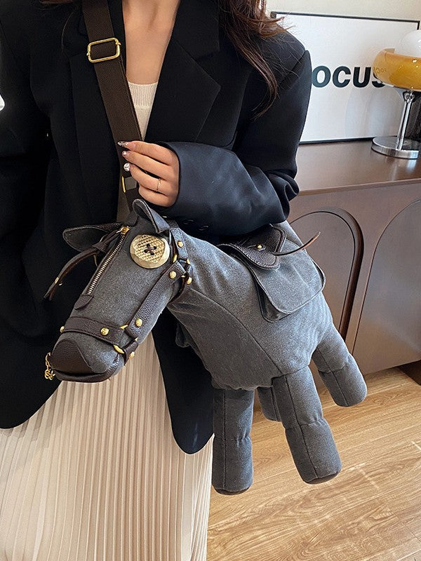 Spring Limited Pony Personality Fashion Cartoon Women's Messenger Bag