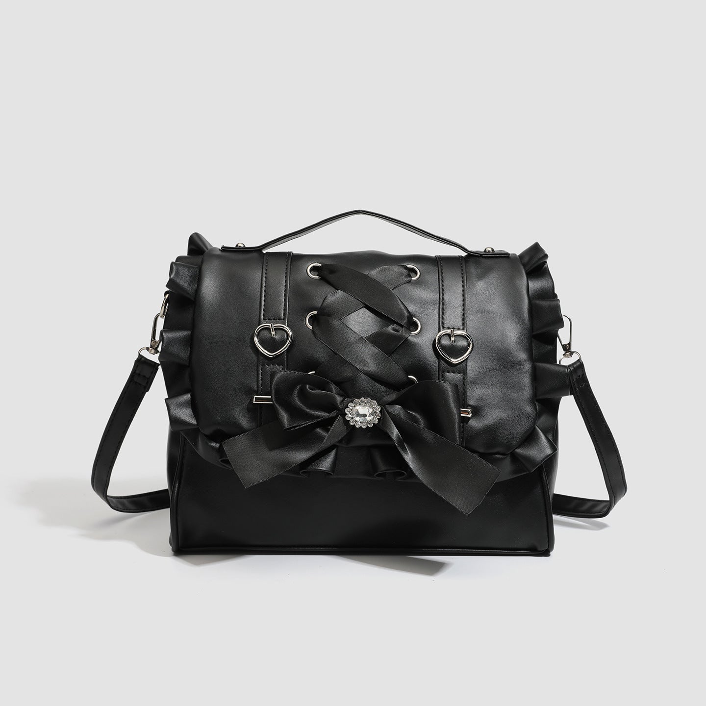 Women's Lolita Bow Control Strap Love Portable Women's Backpack