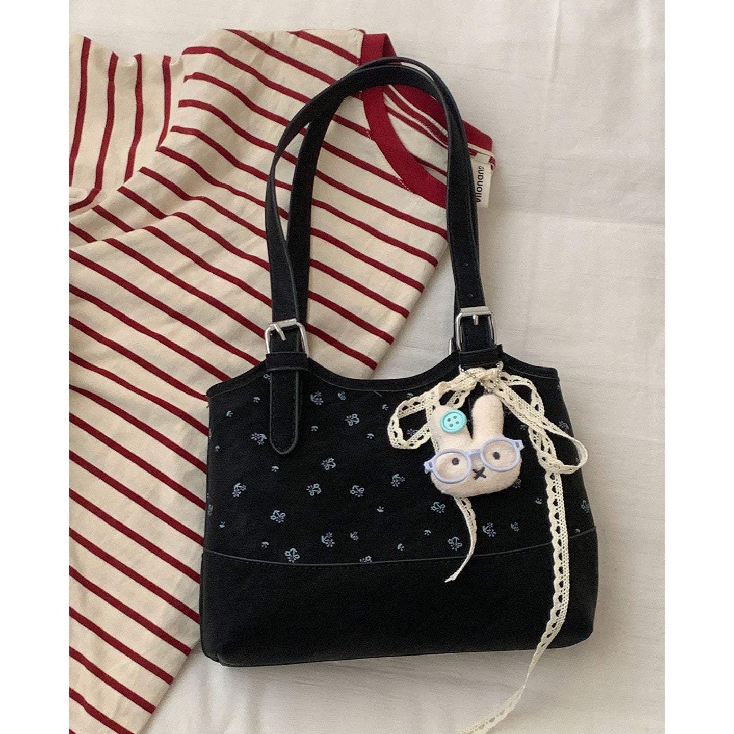 Women's Korean Style Summer Large Capacity Simple Printed Bags