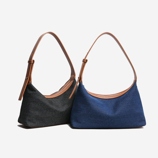 Women's Summer Jean Leisure Artistic Portable High Sense Niche Bags