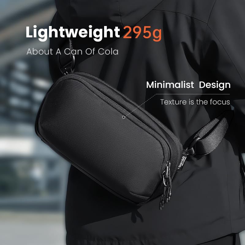 Men's Mobile Fashion Lightweight Nylon Cloth Pouch Men's Messenger Bag
