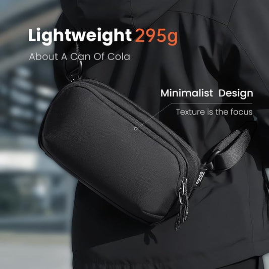 Men's Mobile Fashion Lightweight Nylon Cloth Pouch Men's Messenger Bag