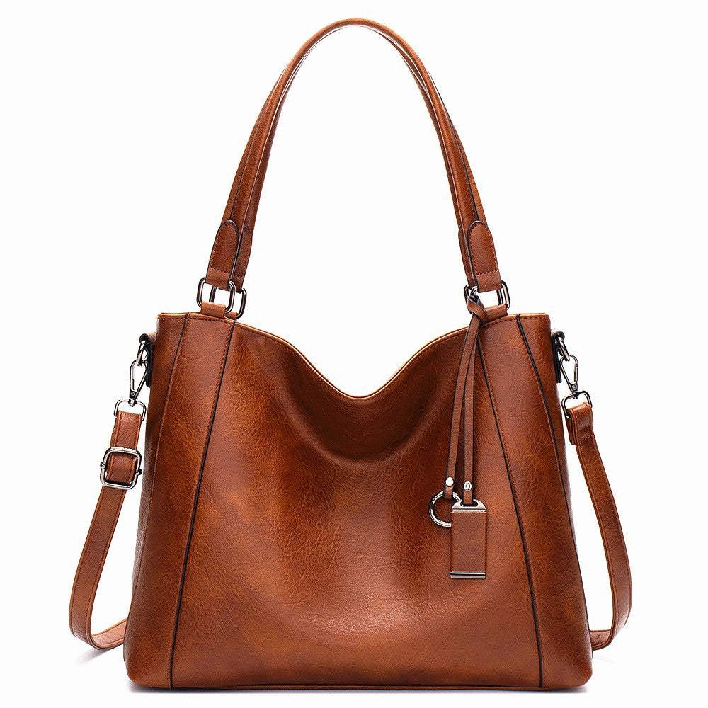 Women's Retro Soft Leather Portable Fashion Trendy Bags