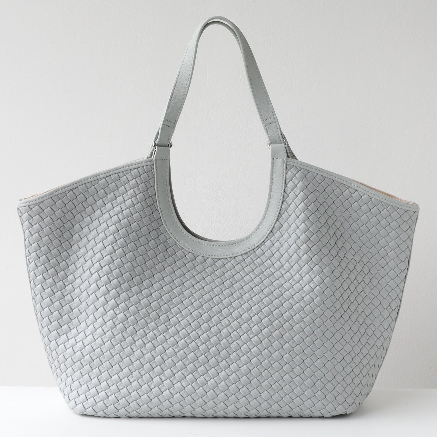 Women's Large Capacity Totes Woven Loose Handbags