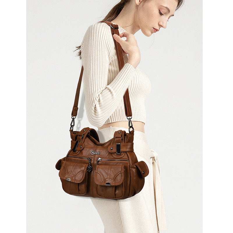 Women's High-grade Commuter Fashion Large Capacity Shoulder Bags