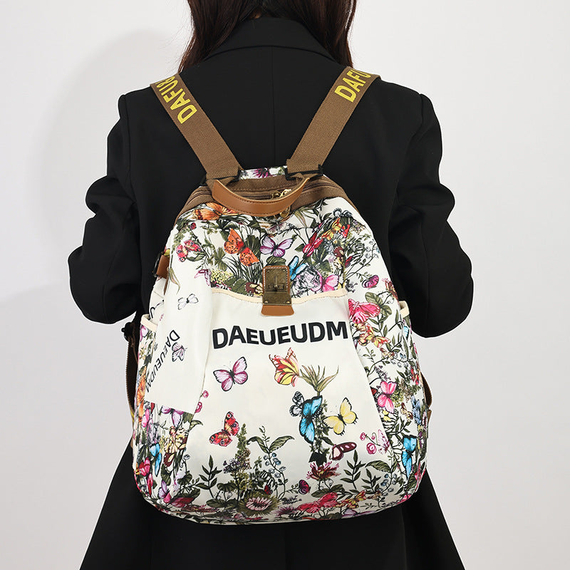 Women's Fashion Fashionable Large Capacity Lightweight Ethnic Women's Backpack