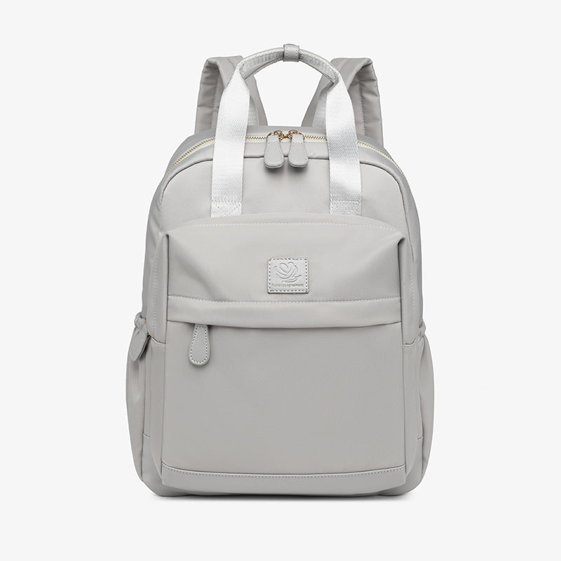 Spring Wear Korean Style Preppy Large Capacity Leisure Simple Solid School Bags