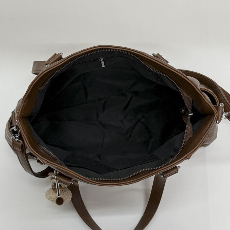 Retro Underarm Large Capacity Female Trendy Western Women's Shoulder Bag
