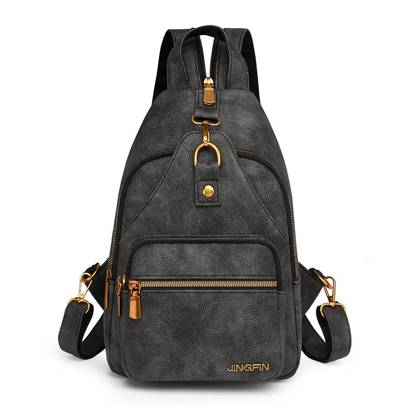 Women's Soft Leather Vintage Large Capacity Lightweight Bags