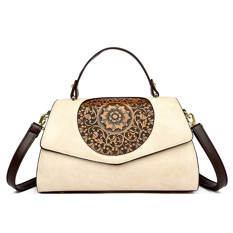 Trendy Women's Fashionable Mom Exquisite Embroidered Handbags