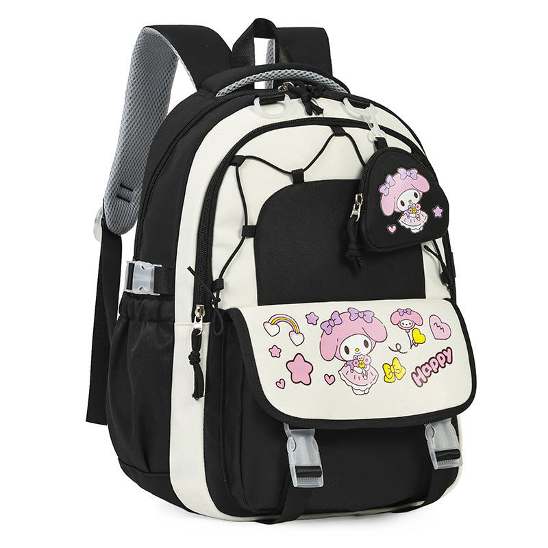 Matching Cross Rope Pencil Badge Female Large Capacity Commuter Backpacks