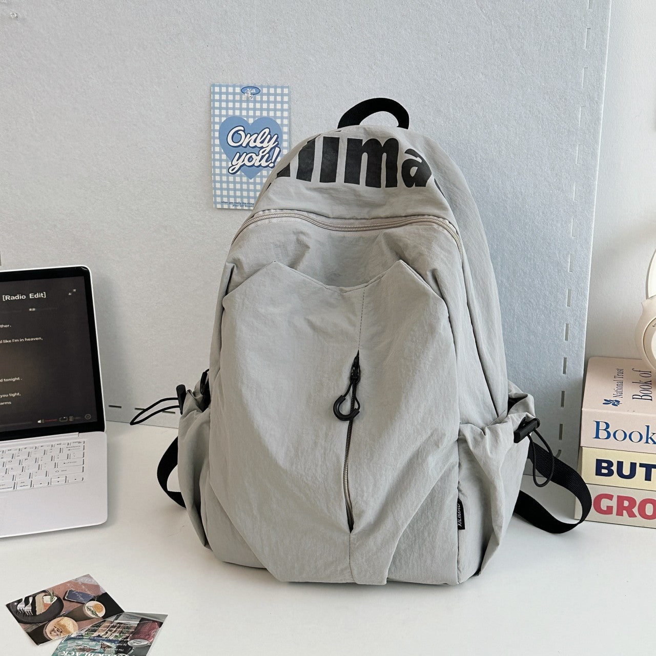 Women's & Men's Niche Style Lightweight High Large Capacity Leisure Backpack
