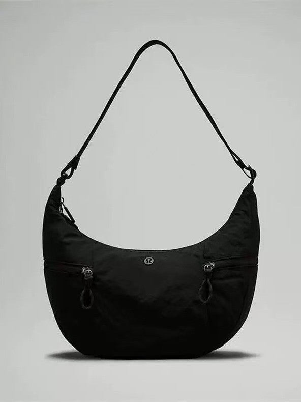 Women's Dumpling Croissant Fitness Water Repellent Yoga Women's Messenger Bag