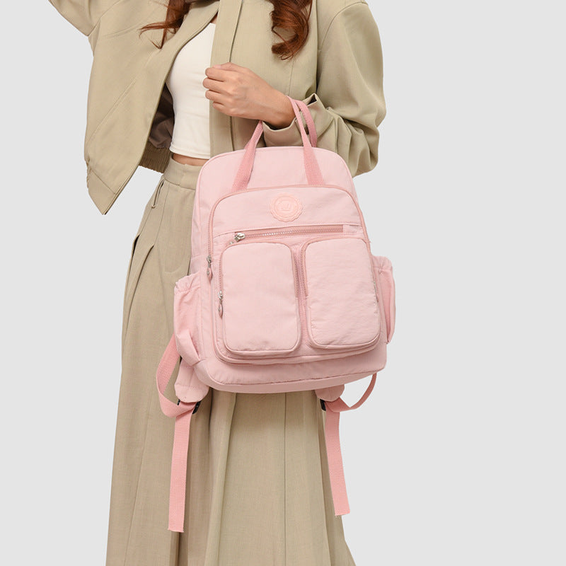 Women's Fashion Retro Large Capacity Simple Trendy Women's Backpack