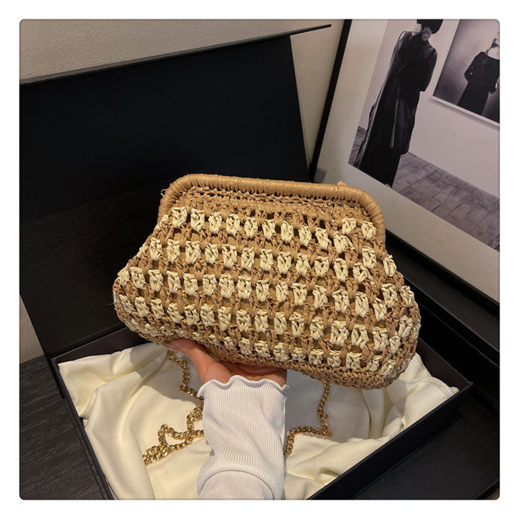 Women's Fashion Vacation Seaside Cloud Good-looking Hollow Bags