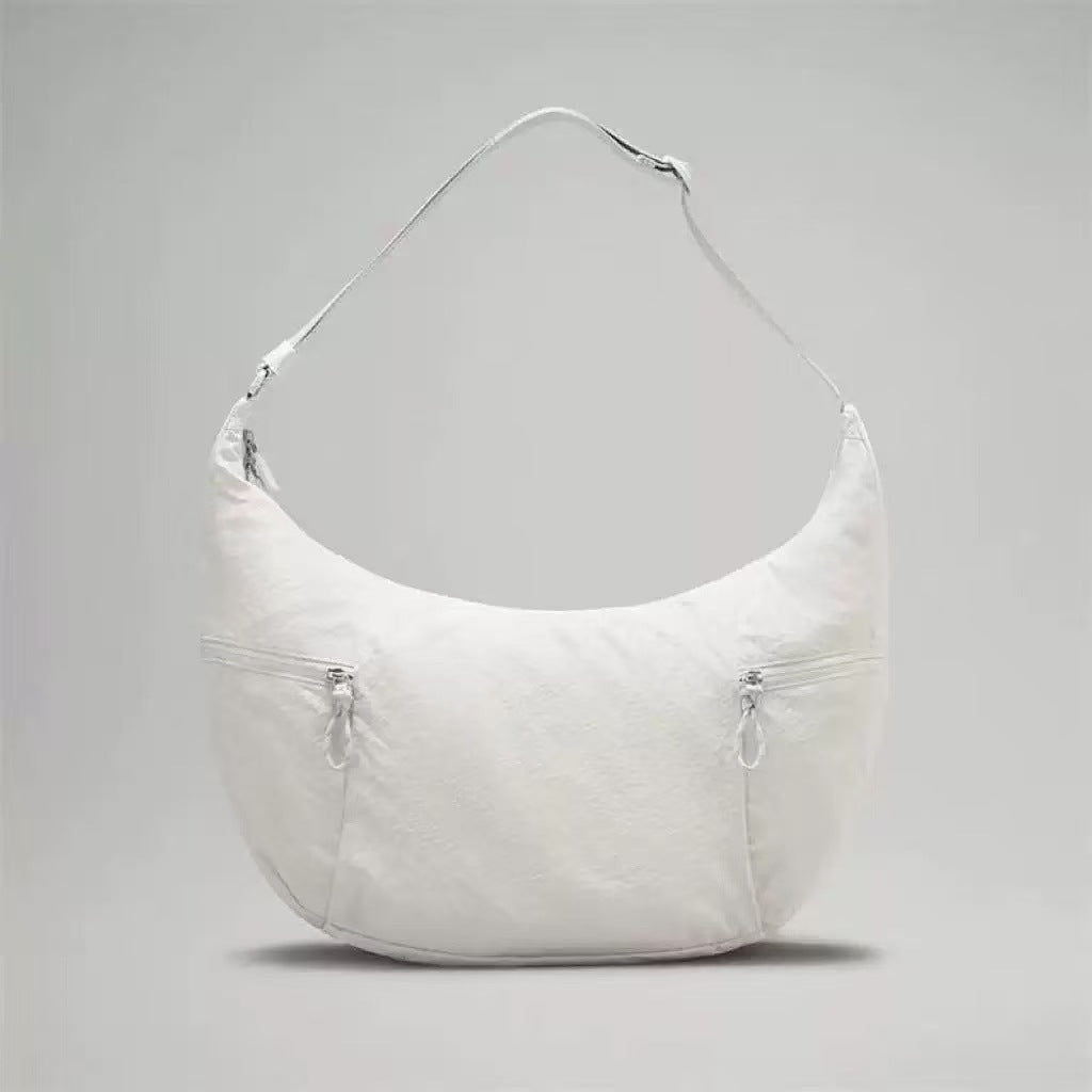 Elegant Durable Croissant Large Capacity Underarm Bags
