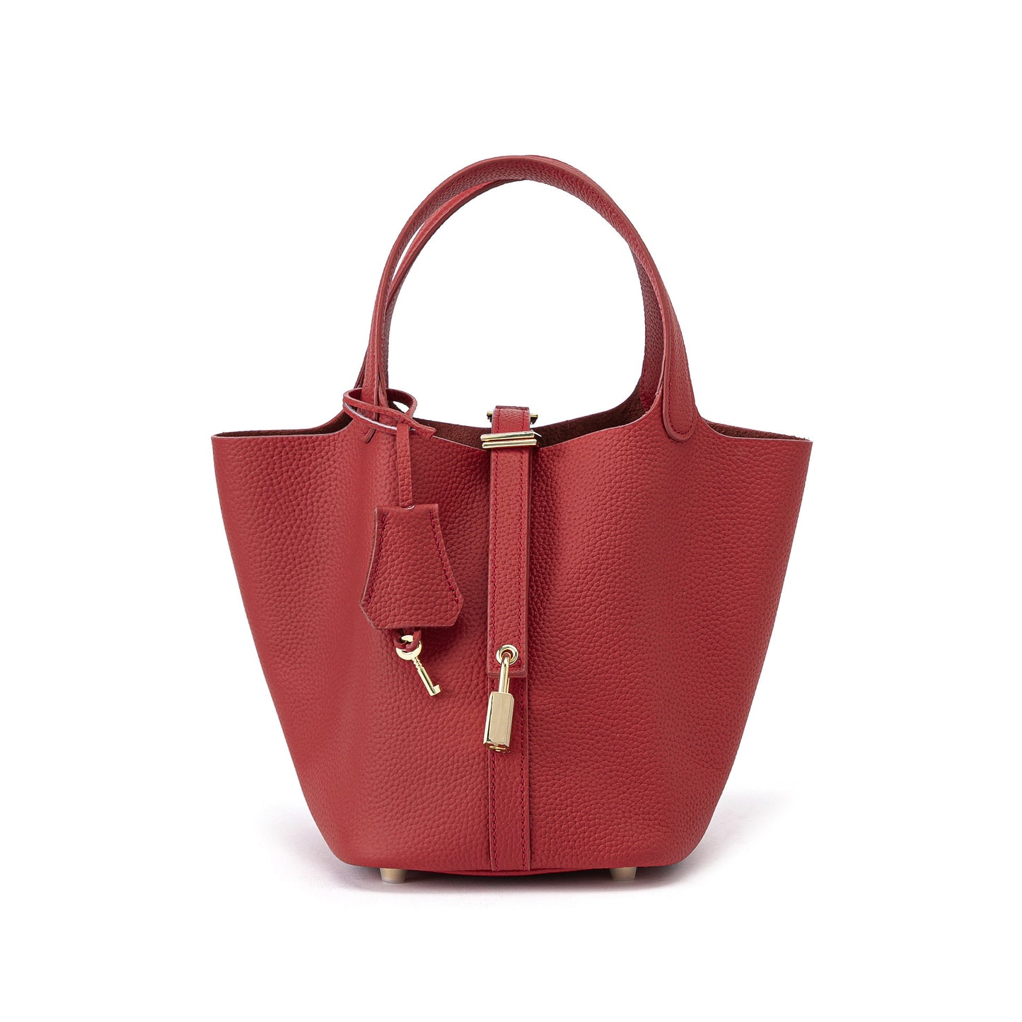 Women's Genuine Leather First Layer Cowhide Vegetable Basket Commute Women's Handbag
