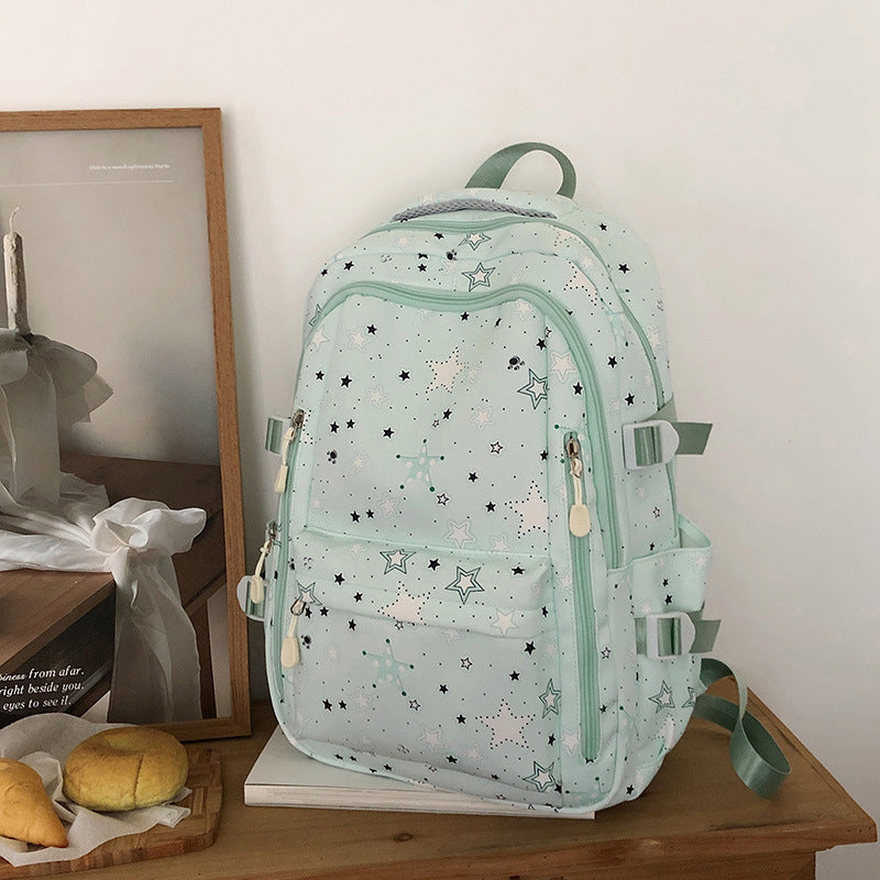 Korean Style Good-looking Early High College Simple Backpacks