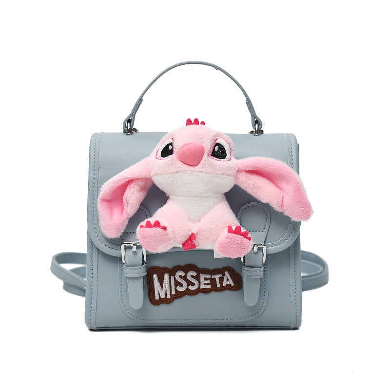 Women's Korean Style Cute Plush Doll Sweet Bags