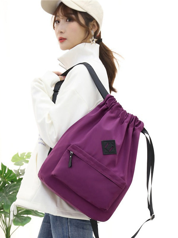 Leisure Large Capacity Drawstring Simple Lightweight Travel Bags