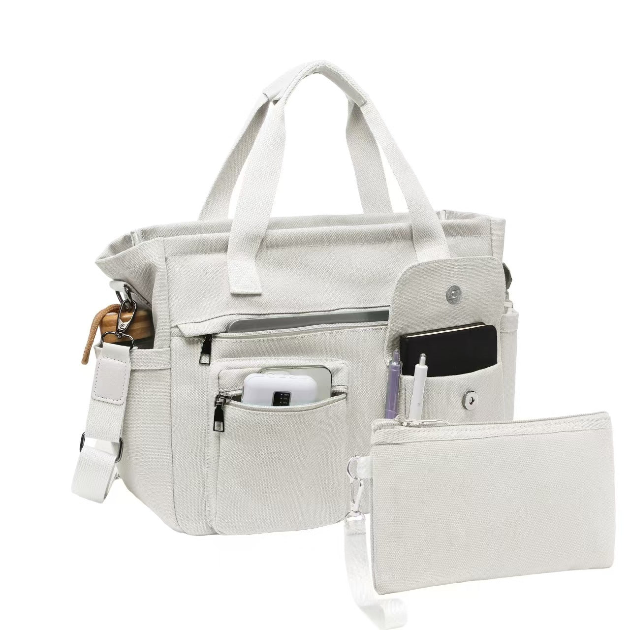 Women's Large Capacity Brief College Teacher Women's Shoulder Bag