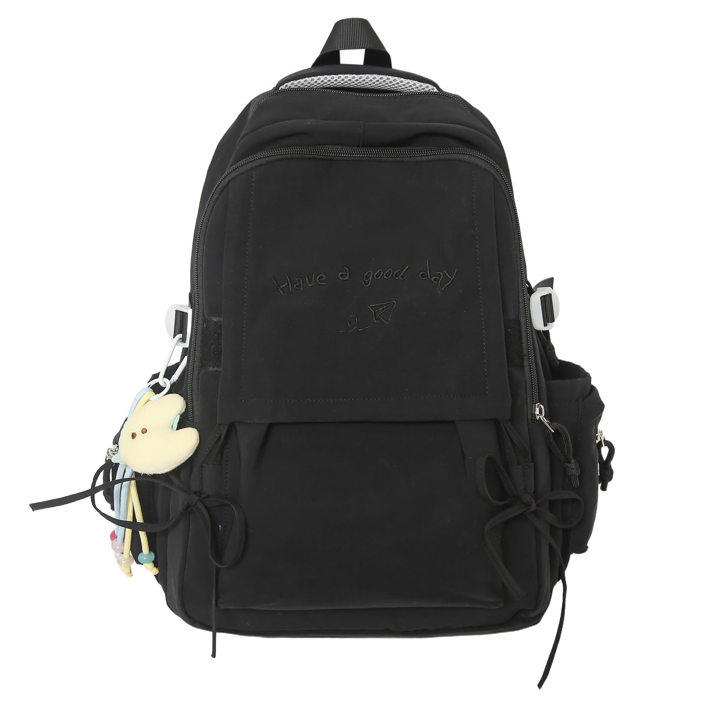 Winter Good-looking Solid Color Lightweight Schoolgirl Backpacks