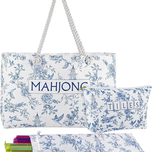 Elegant Mahjong Storage Cosmetics Multifunctional Toiletry Bags
