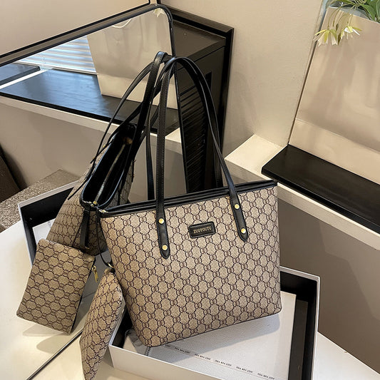 Women's Large Capacity Winter Trendy Fashion Shopping Women's Shoulder Bag