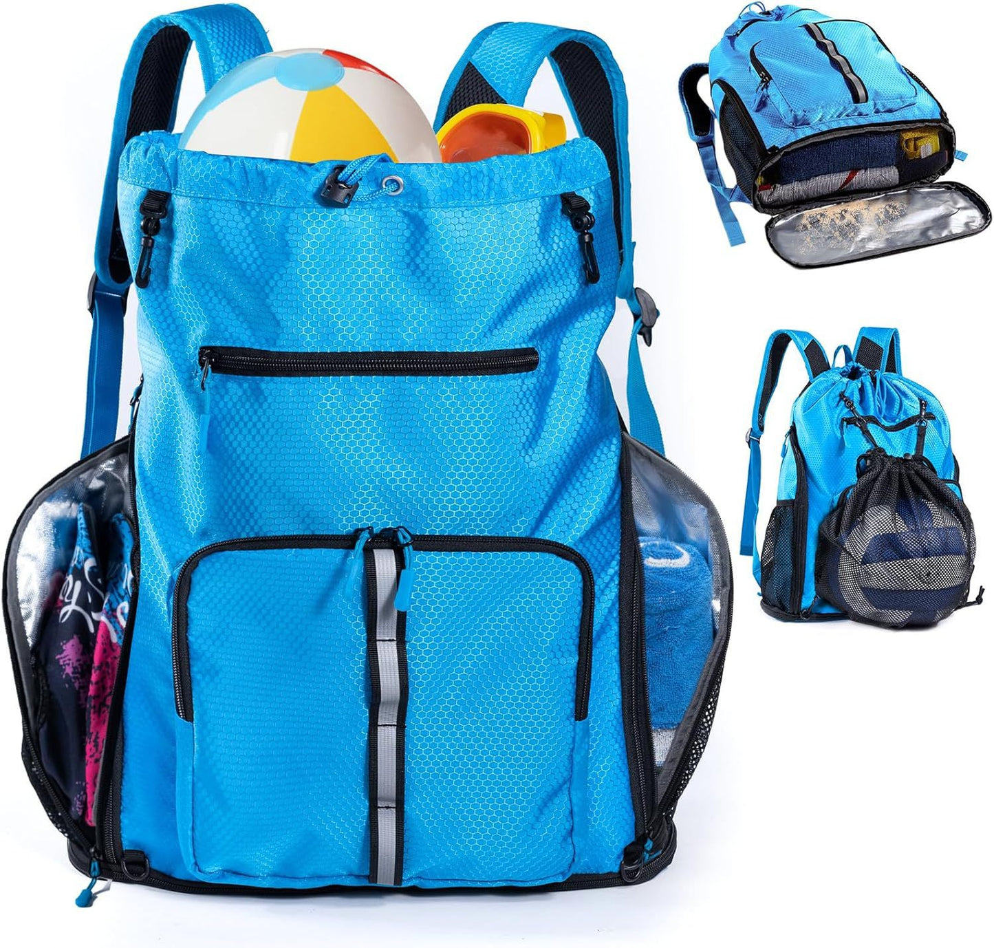 Comfortable Drawstring Large Capacity Unisex Simple Backpacks