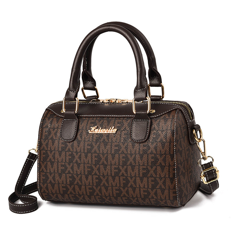 Women's Korean Style Printed Simple Elegant Pillow Personalized Unit Women's Handbag