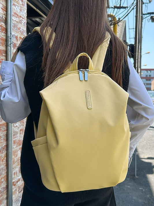 Trendy Fresh Sweet Macaron Simple Junior Leisure Backpack