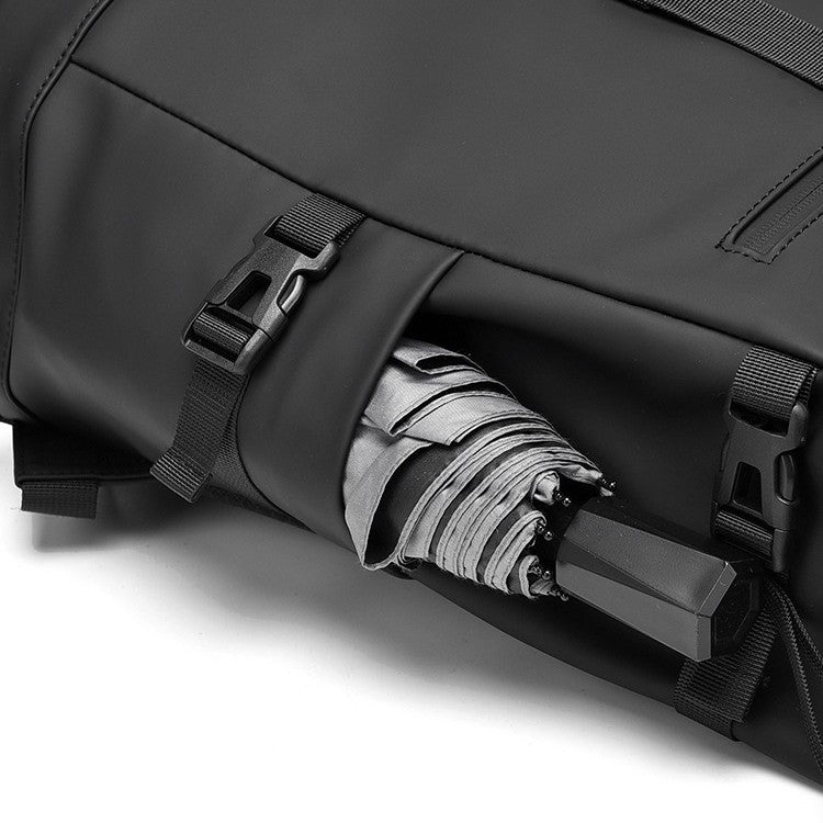 Curved Edge Computer Simple Versatile Large Capacity Waterproof Backpacks