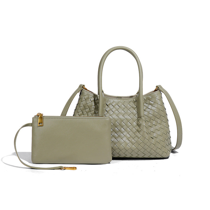 Women's Wild Hand Carrying Mother Woven Commuter Women's Handbag