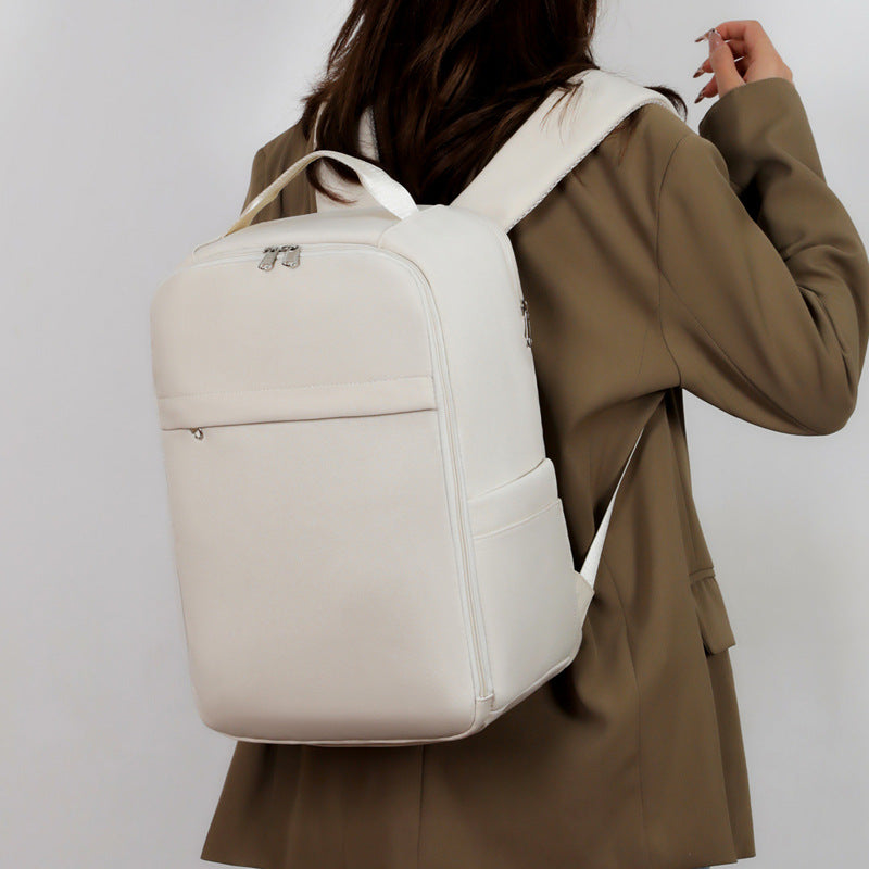 Glamorous Short-distance Color Solid Large Capacity Backpacks