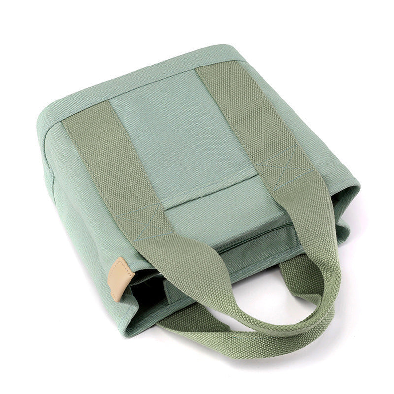 Portable Thick Niche Zipper Simple Mobile Bags